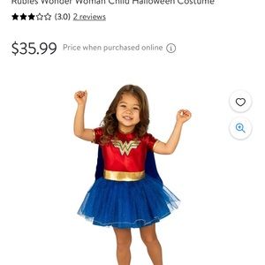 Toddler Wonder Women Costume